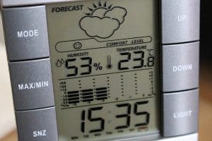 humidity checking of microgreens