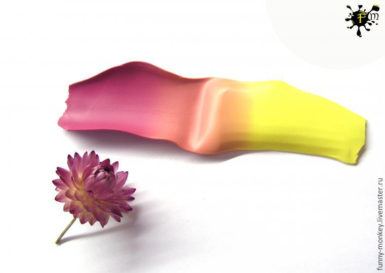 Создаем серьги с цветами бессмертника из полимерной глины, фото № 2