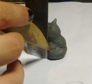 Создаем фигурку котенка из камня, фото № 10