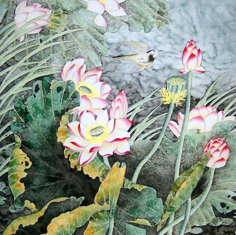 Лотос — божественный цветок Востока, или Символ чистоты и совершенства в творчестве, фото № 29
