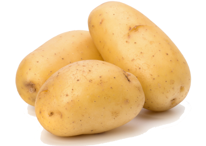 Для картошки-гармошки нужно выбрать одинаковые по размеру небольшие овальные картофелины