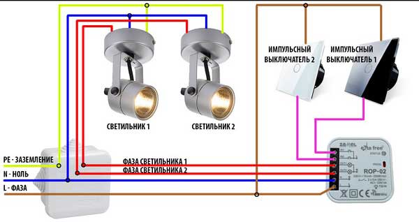 Как подключить дистанционное управление освещением