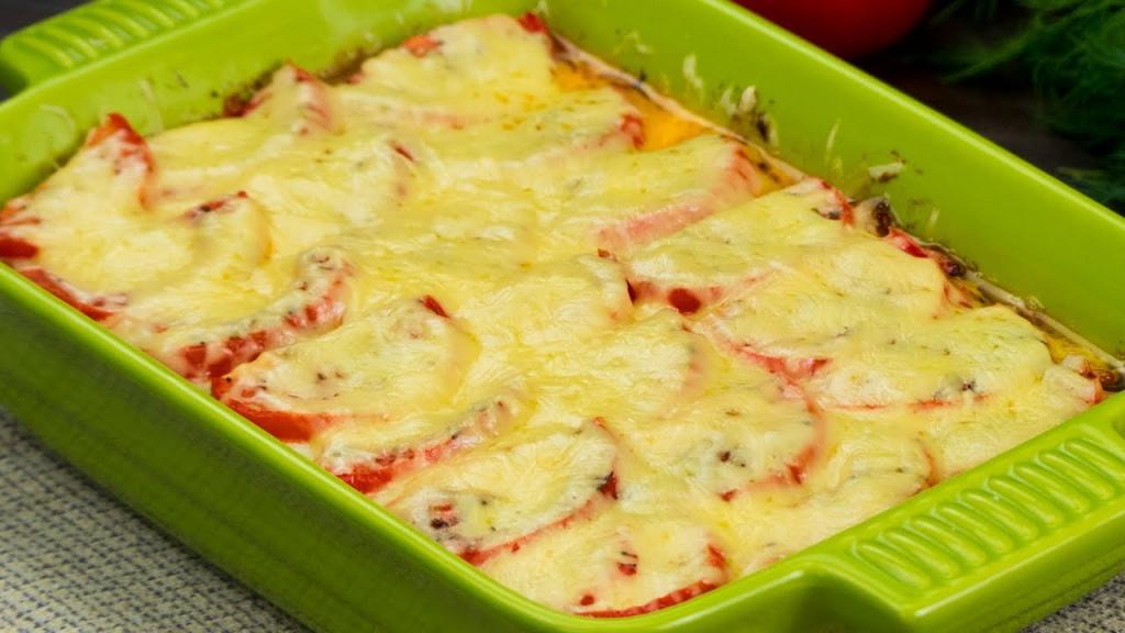 рецепт грудки запеченной с овощами