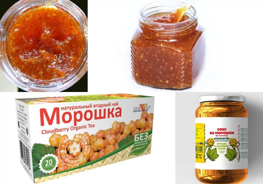 Применение морошки