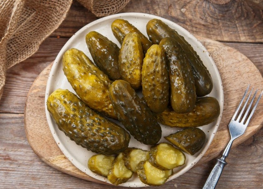 Солёные огурцы как бочковые