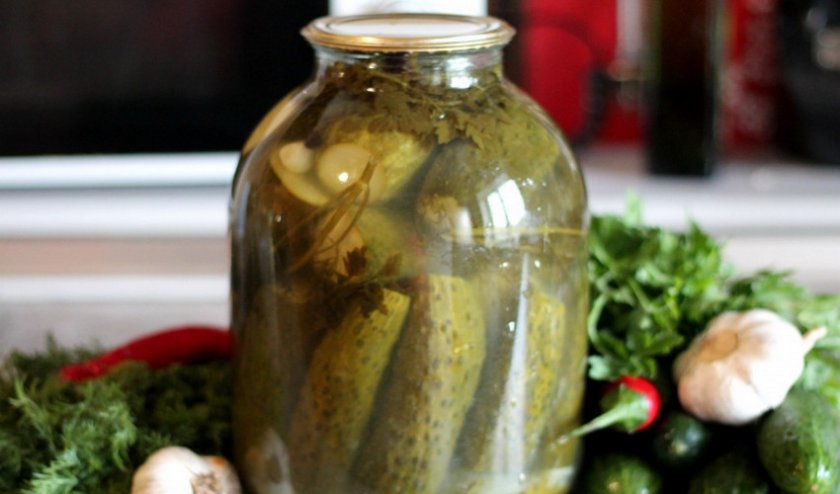 Маринованные огурцы