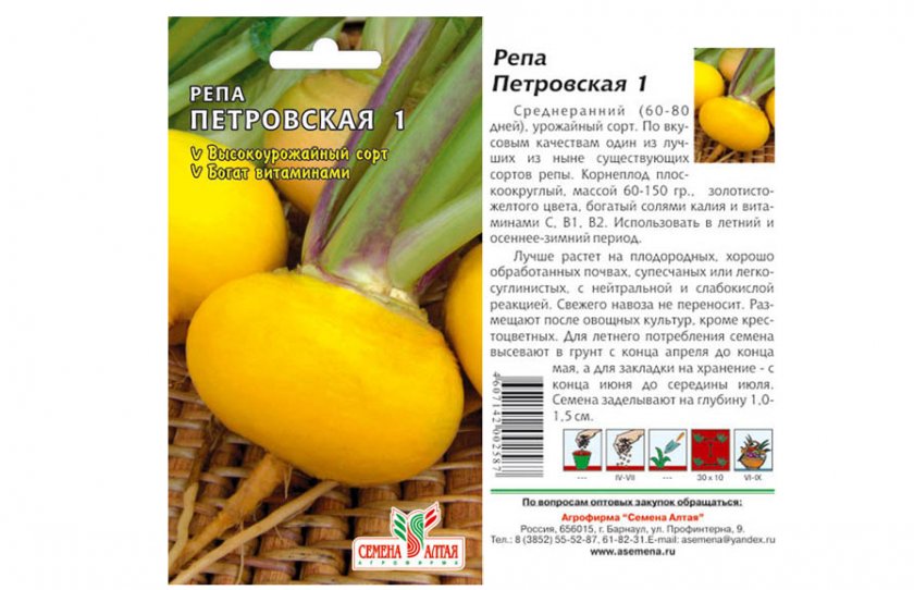 Репа петровская-1
