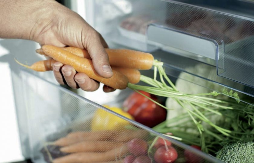 Хранение моркови в холодильнике