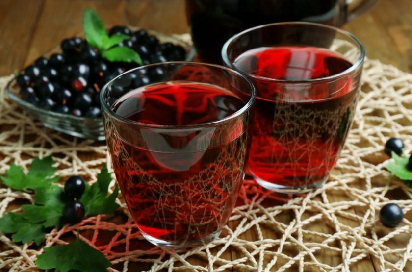 Компот из смородины