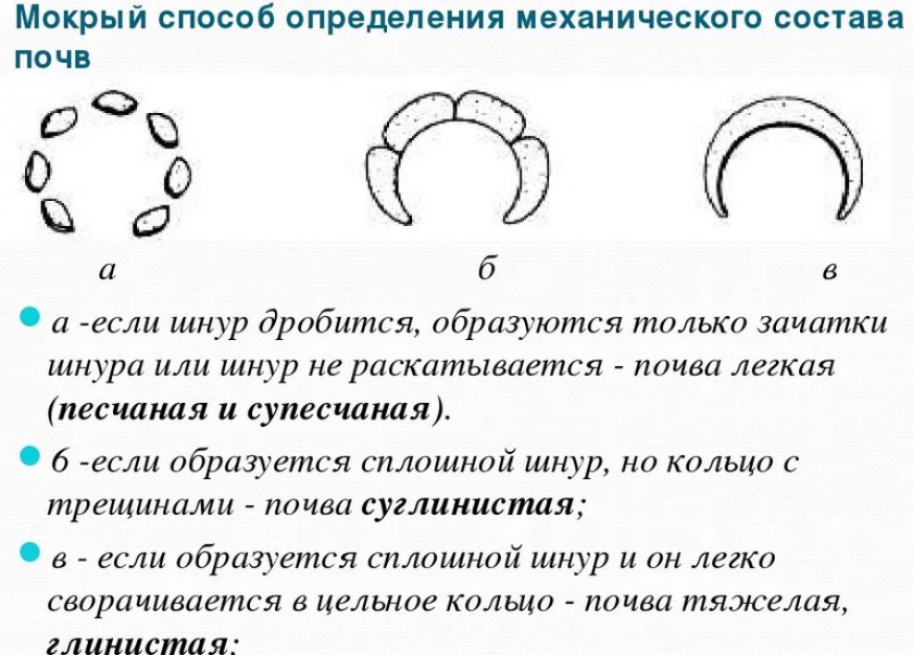 Определения состава почвы