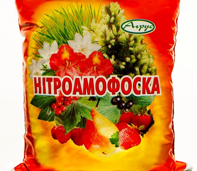 Подкормка нитроаммофоска