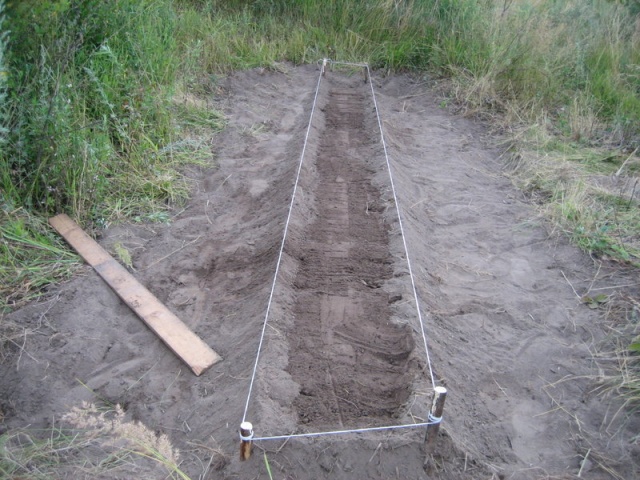 Подготовка грядки для посадки ремонтантной клубники на садовом участке