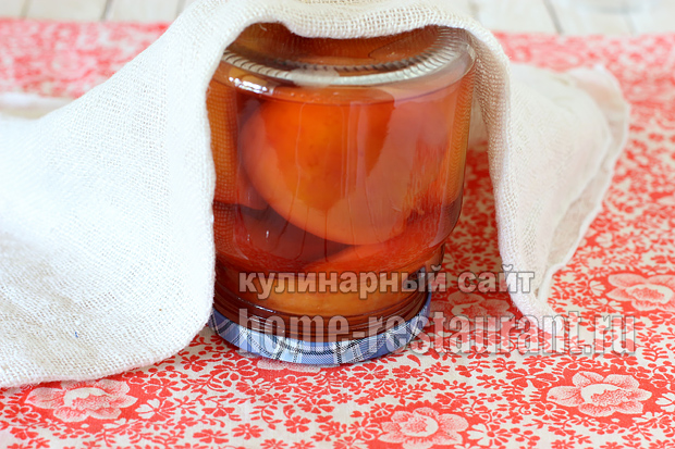 Персики в сиропе на зиму рецепт с фото_10