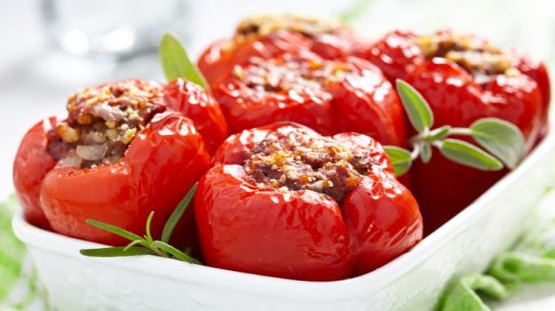 Chicken Stuffed Peppers