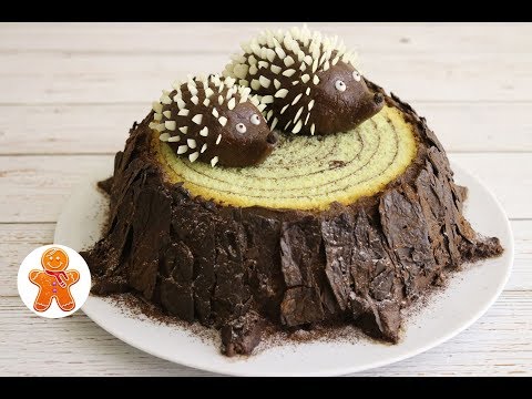 Торт "Пень" ✧ Stump Cake (English Subtitles)
