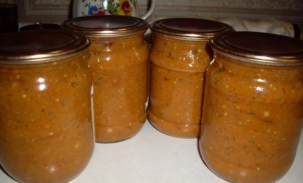 Икра заморская, баклажанная