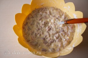 Куриные котлеты по-министерски: фото к шагу 4.