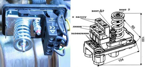 Регулировка реле давления