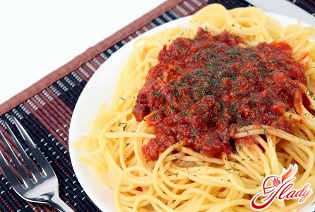 соус из томатов для спагетти