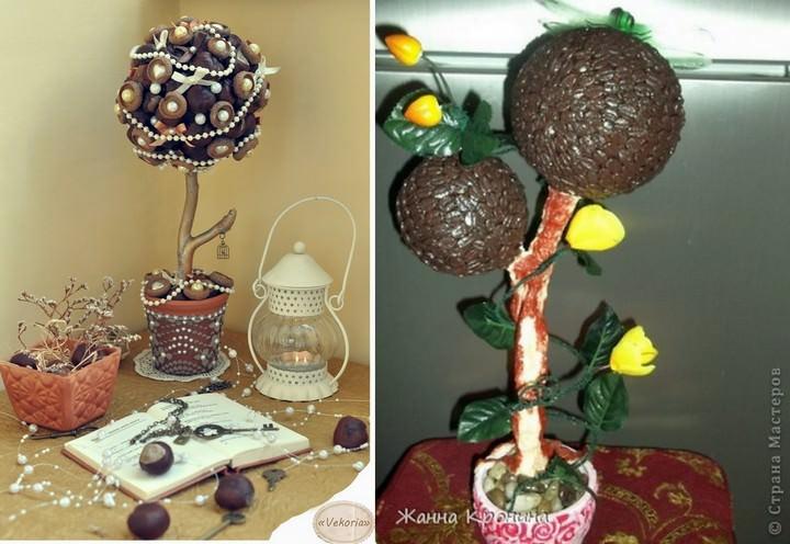 конфетные топиарии - яркое и красочное украшение для детского торжества, которое, к тому же, является сладким десертом