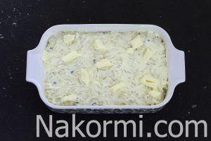 Творожная запеканка с макаронами