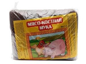 Мясокостная мука для кур 