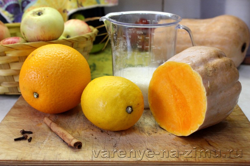 Джем из тыквы с апельсином и лимоном на зиму: фото 2
