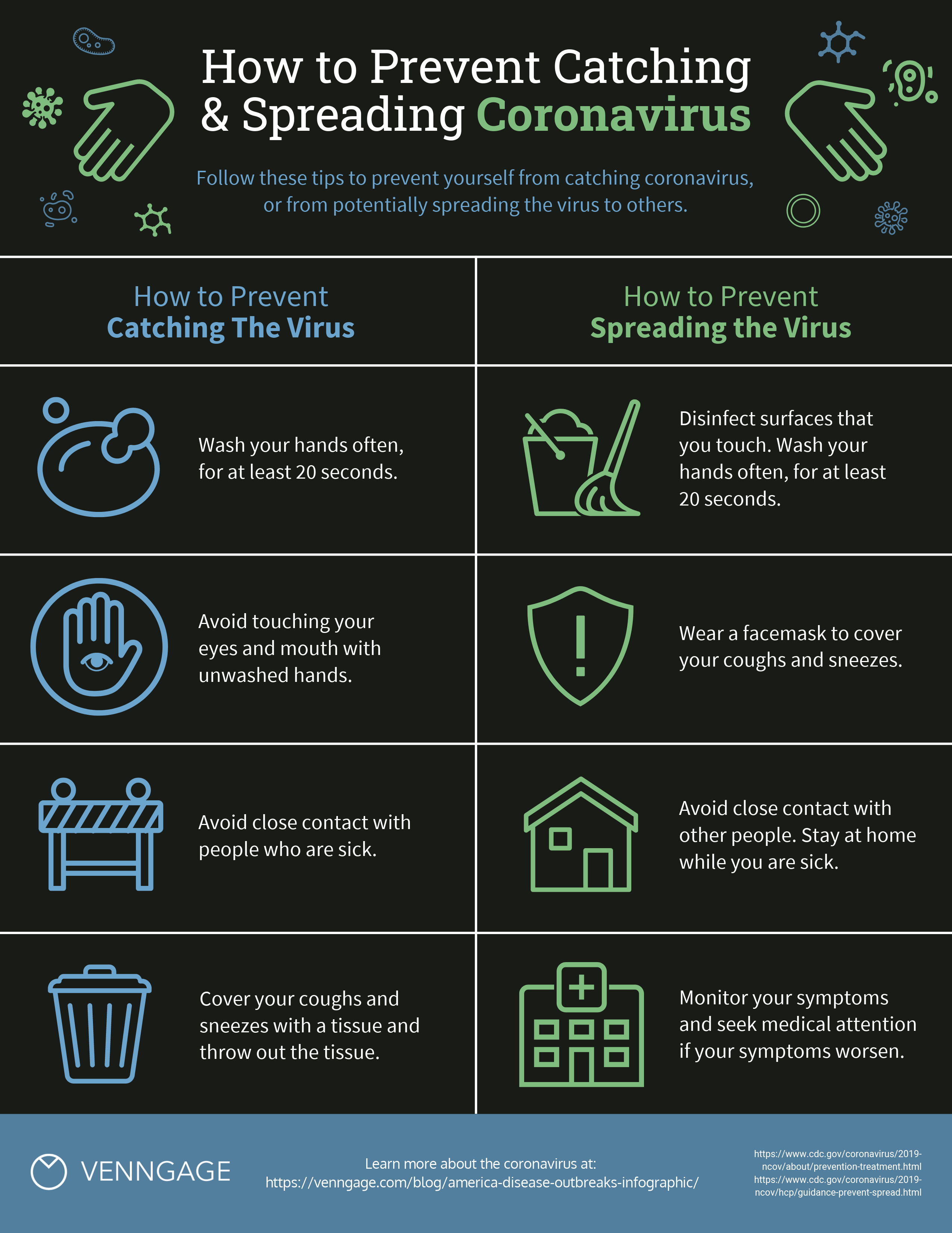 America Disease Outbreaks Infographic Fact Sheet