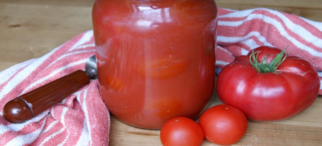 помидоры в собственном соку