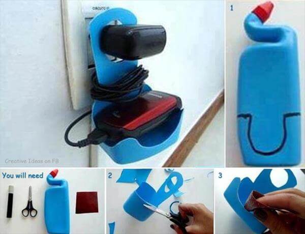 Charging Unit From Wast Plastic How to make things from plastic bottles