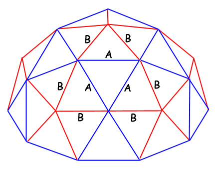 2V Geodesic Dome Construction Diagram